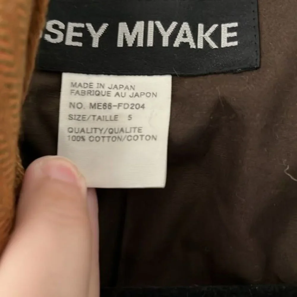 Issey Miyake Men Striped 2006 Cotton Blazer